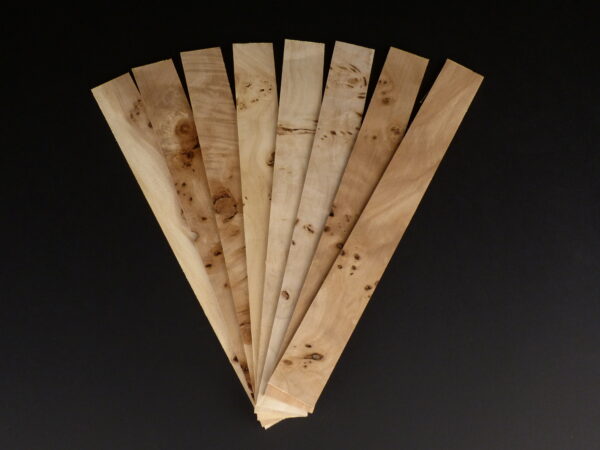 peuplier 290 x 31 x 3.5 mm lots de 8