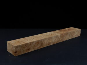 Loupe d’orme ormeau galeux 250 x 39 x 24 mm